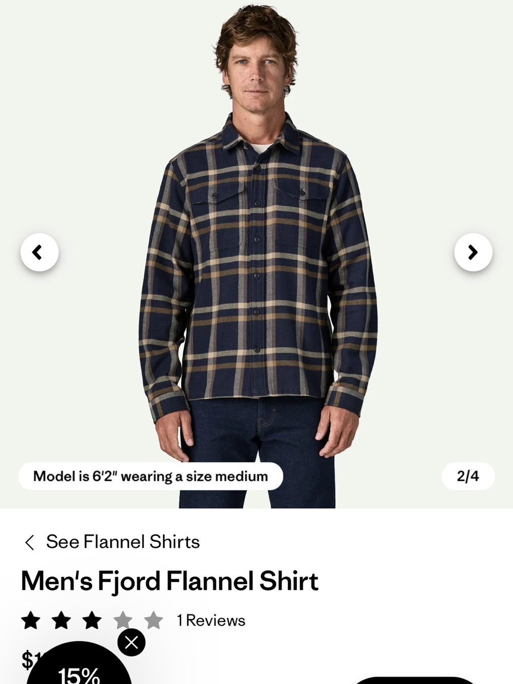 Patagonia Men's Flannel Button-Down Shirt